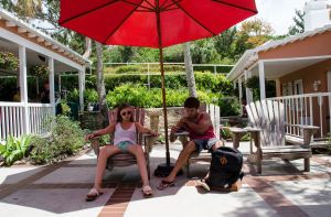 So humid... Waiting for the tour to start