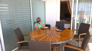 Yea, we ate out here more than once